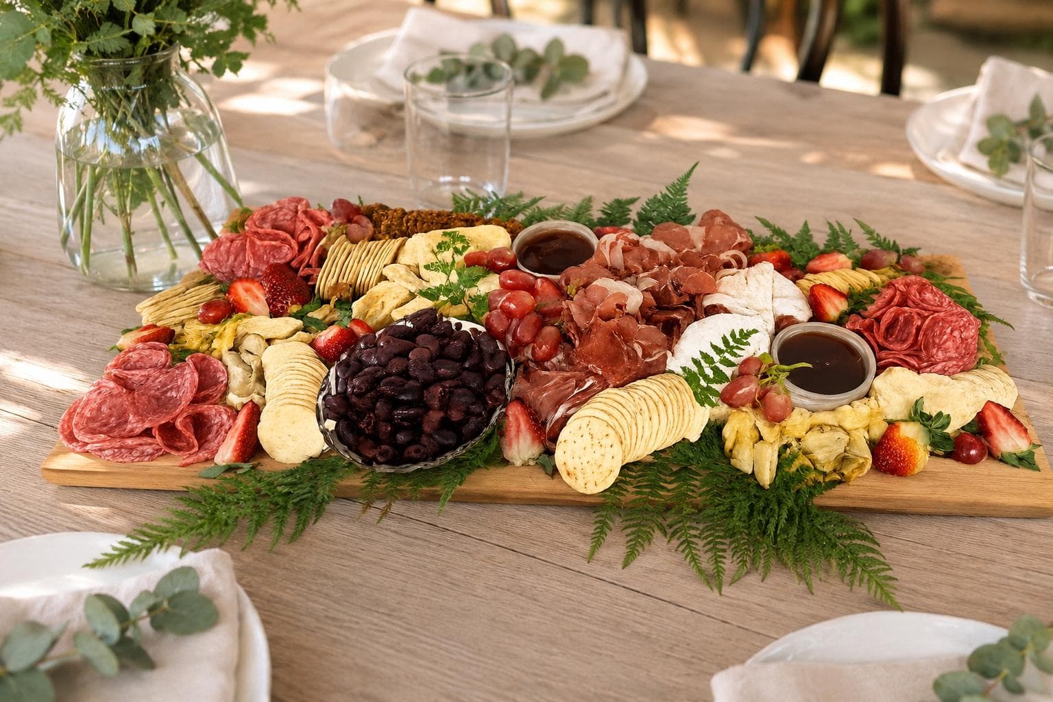 Antipasti platter at Fairhill