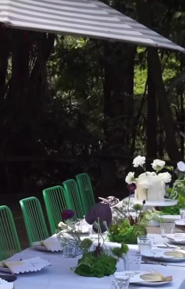 Baby shower decorations and styling at Fairhill, an outdoor baby shower venue on the Sunshine Coast