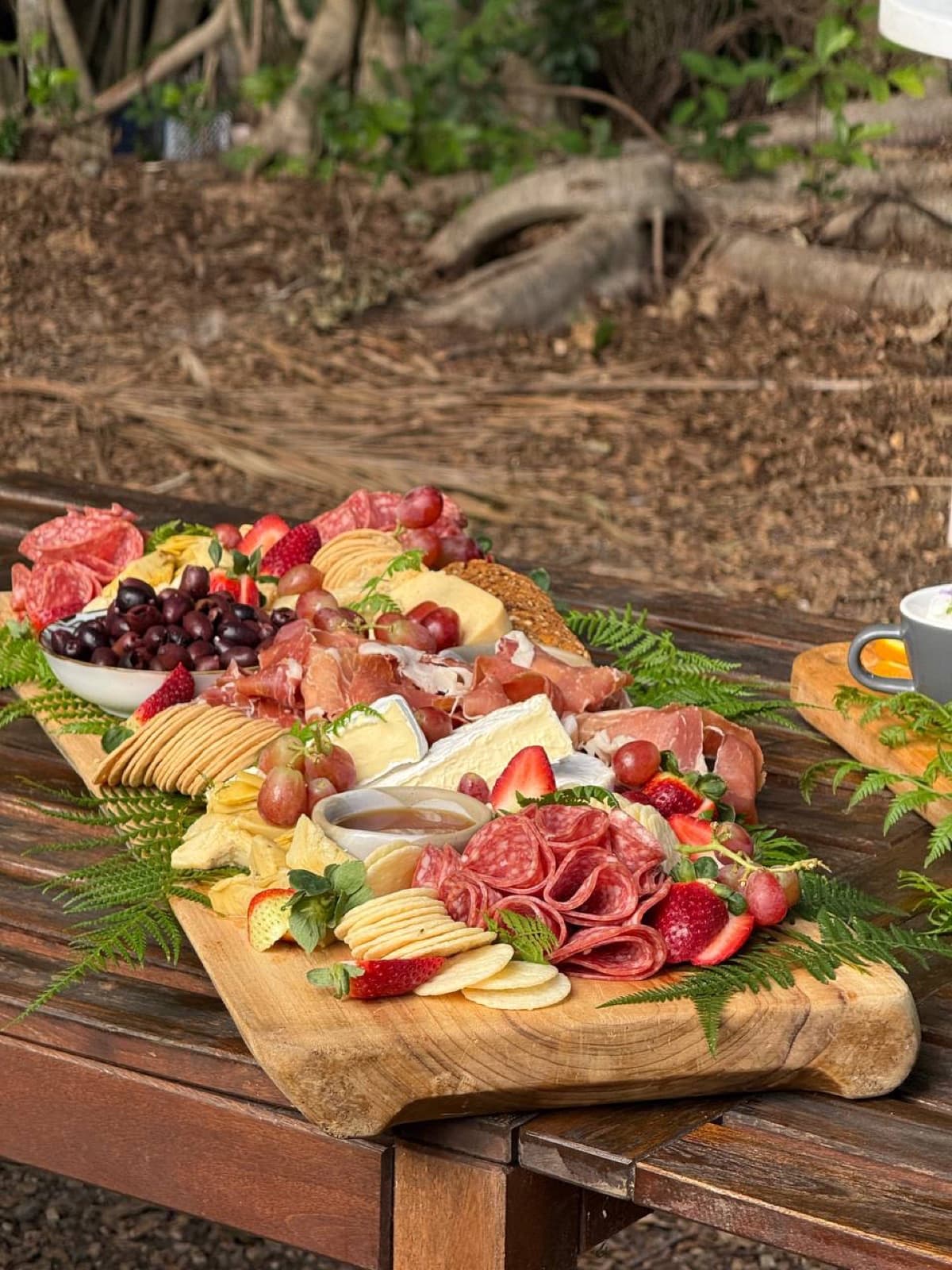 Charcuterie and cheese board