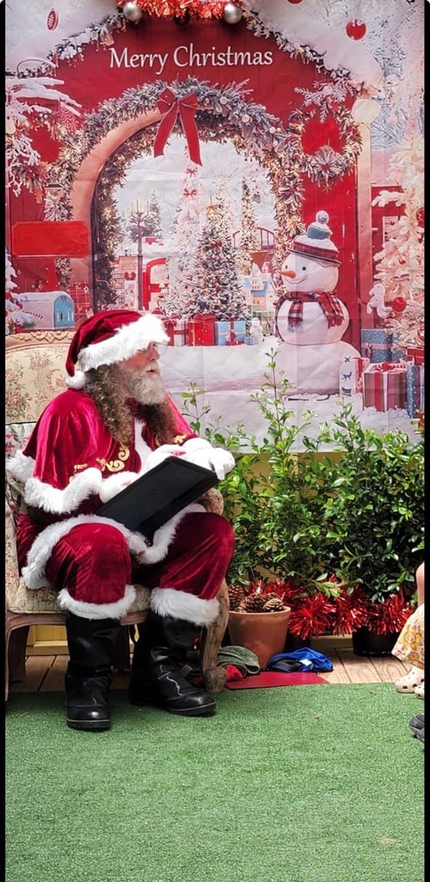 Father Christmas at Fairhill's Country Christmas