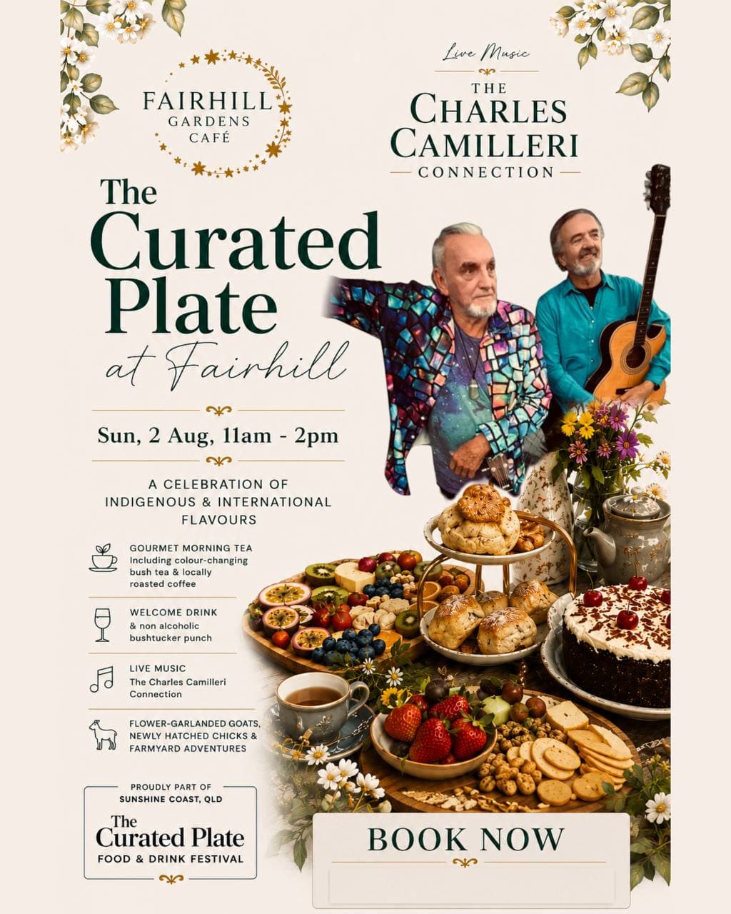 The Curated Plate at Fairhill — Bush Harvest Morning Tea