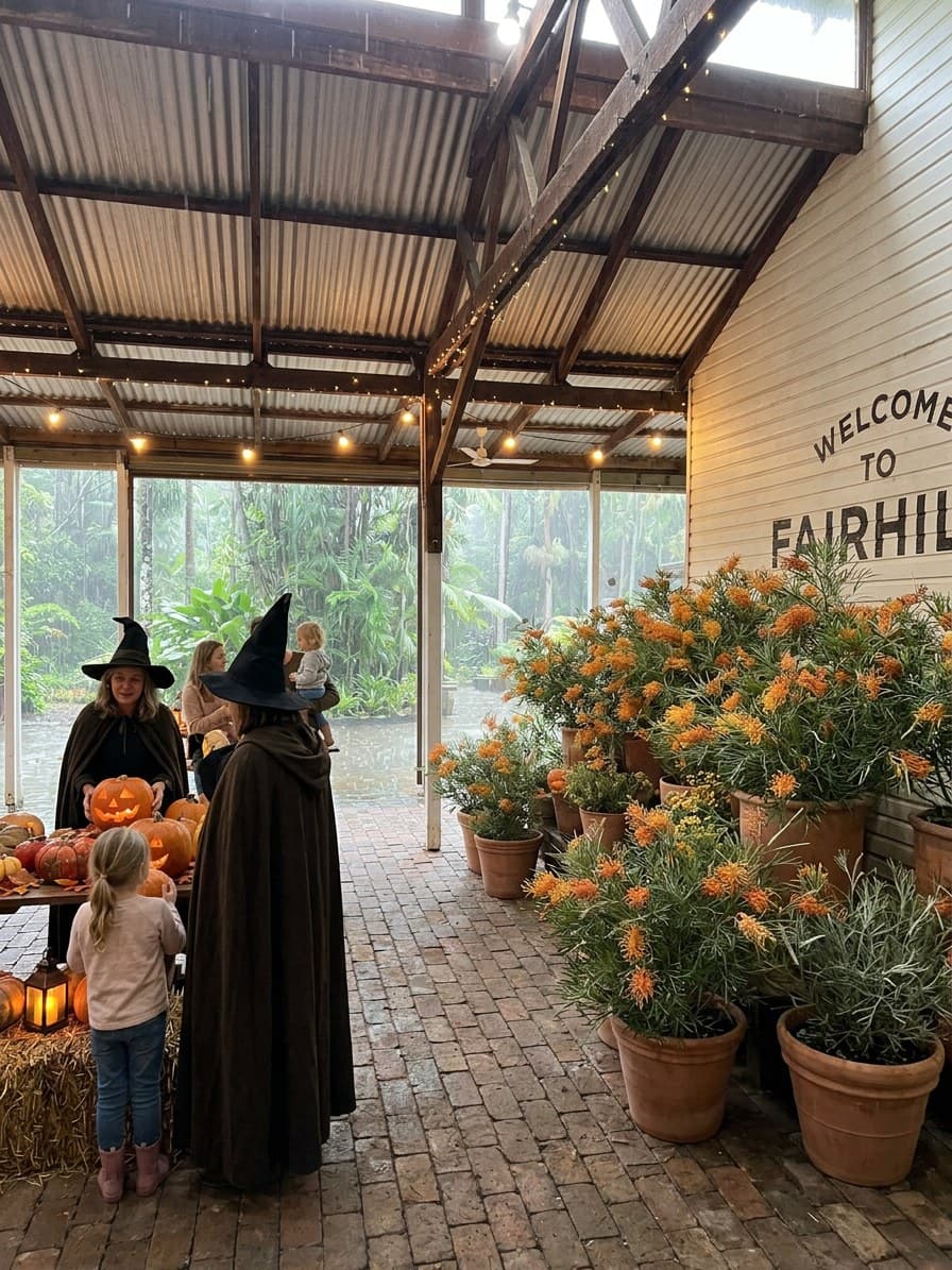 Halloween PumpkinFest and the Aussie Bird Count (live music cancelled due to weather)