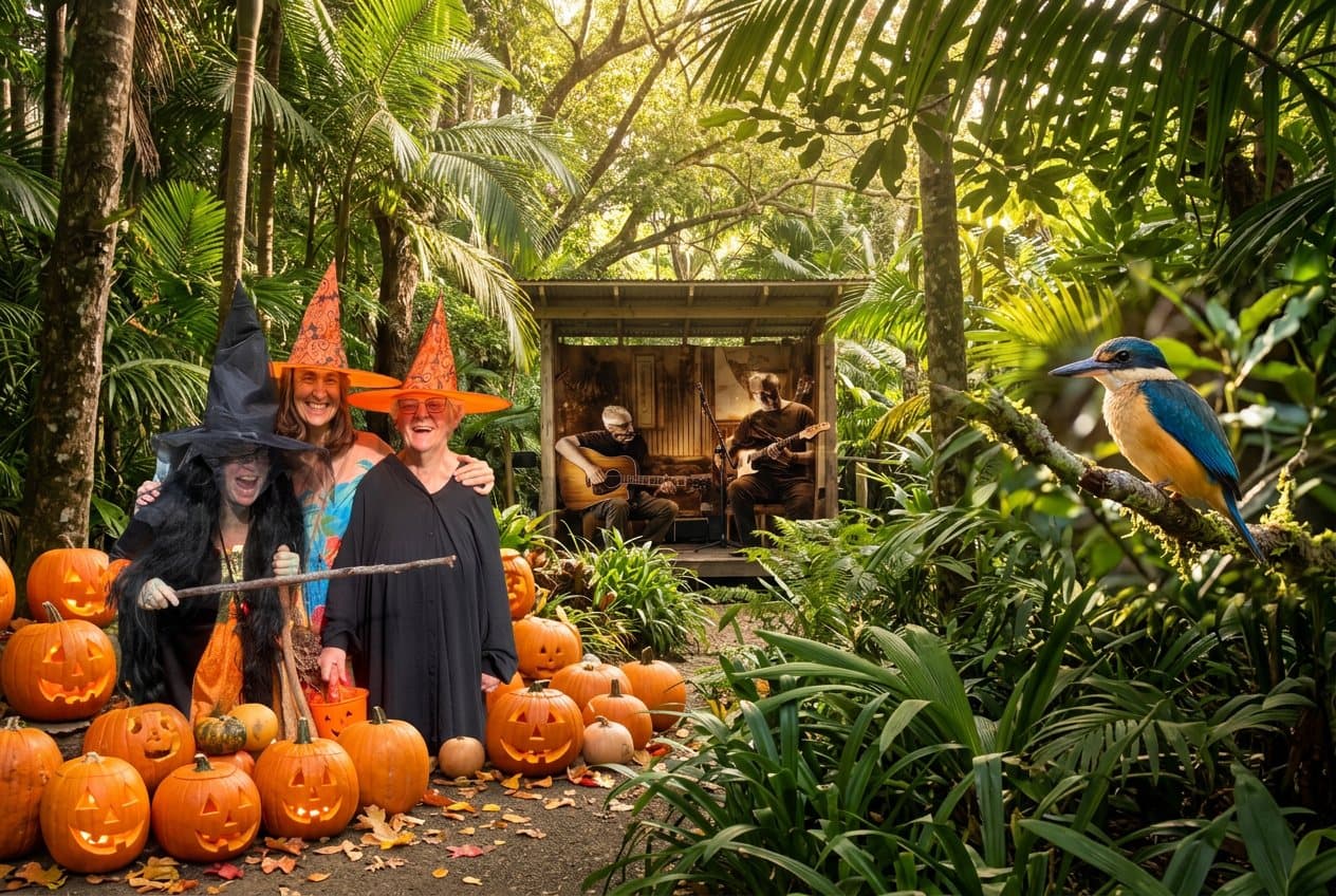 Halloween PumpkinFest, The Charles Camilleri Connection playing live, Aussie Bird Count