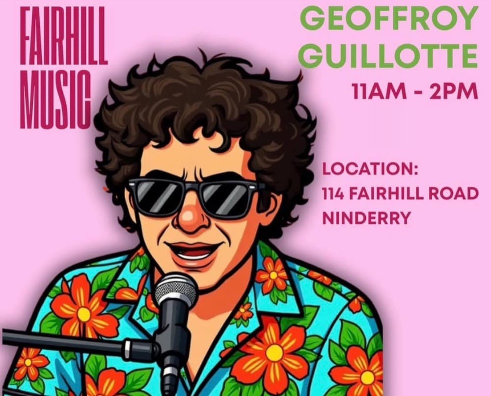 Geoffroy Guillotte performing at Fairhill